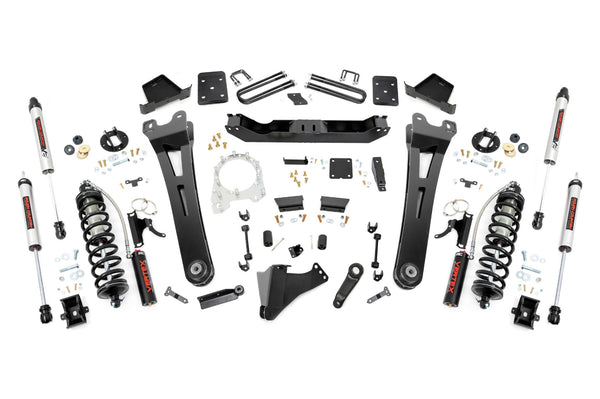 Rough Country - 6 Inch Lift Kit - R/A - No OVLD - C/O V2 - Ford F-250/F-350 Super Duty (17-22)