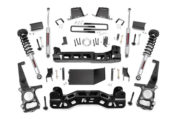 Rough Country - 6 Inch Lift Kit - N3 Struts - Ford F-150 4WD (2011-2013)