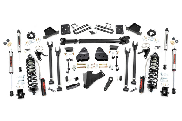 Rough Country - 6 Inch Lift Kit - 4-Link - D/S - C/O V2 - Ford F-250/F-350 Super Duty (17-22)