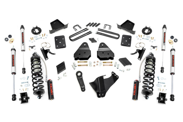 Rough Country - 6 Inch Lift Kit - Gas - OVLD - C/O V2 - Ford F-250 Super Duty (11-14)
