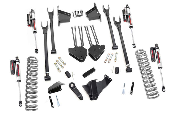 Rough Country - 8 Inch Lift Kit - 4 Link - RR Blocks - Vertex - Ford F-250/F-350 Super Duty (05-07)