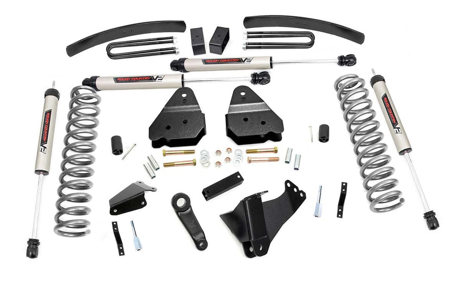 Rough Country - 6 Inch Lift Kit - Diesel - V2 - Ford F-250/F-350 Super Duty 4WD (2005-2007)