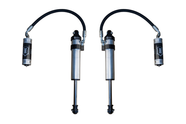 ICON 2003-2024 Toyota 4Runner/2005-2023 Toyota Tacoma/2007-2014 Toyota FJ Cruiser Front 2.5 VS Long Travel Remote Reservoir Secondary Shocks Pair