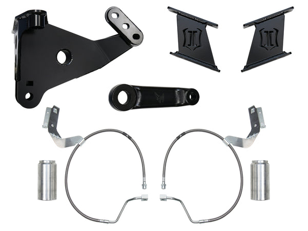 ICON 2017-2022 Ford F-250/F-350 Super Duty 4WD Front 7" Lift Box Kit