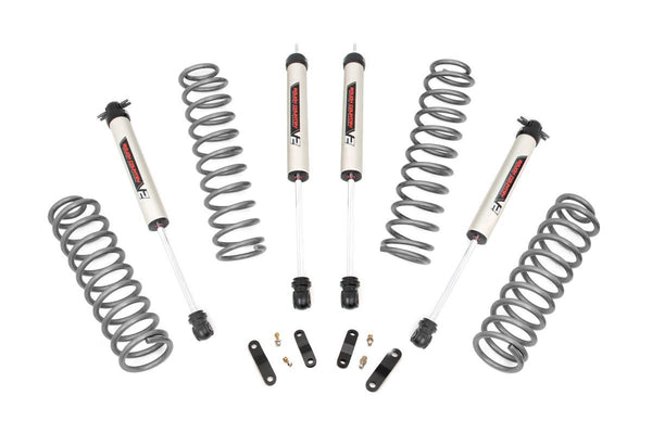 Rough Country - 2.5 Inch Lift Kit - Coils - V2 - Jeep Wrangler JK 4WD (2007-2018)
