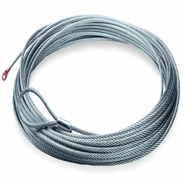 Replacement Steel Winch Rope 50 Ft X 5/32 In