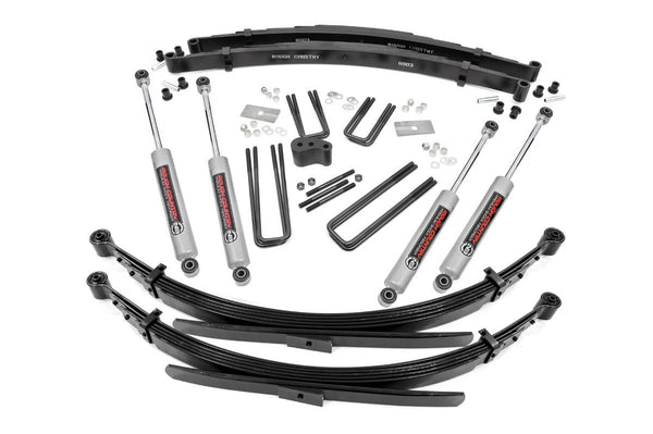 Rough Country - 2 Inch Lift Kit - Rear Blocks - Chevy/GMC C10/K10 Truck & SUV/K5 Blazer (73-76)