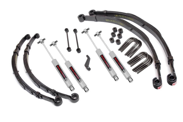 Rough Country - 4 Inch Lift Kit - Jeep CJ5/CJ7 7 4WD (1976-1981)