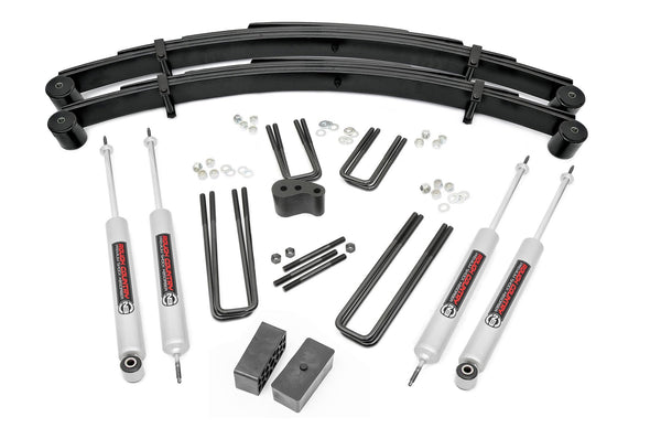 Rough Country - 4 Inch Lift Kit - Lowboy - Ford F-250 4WD (1977-1979)