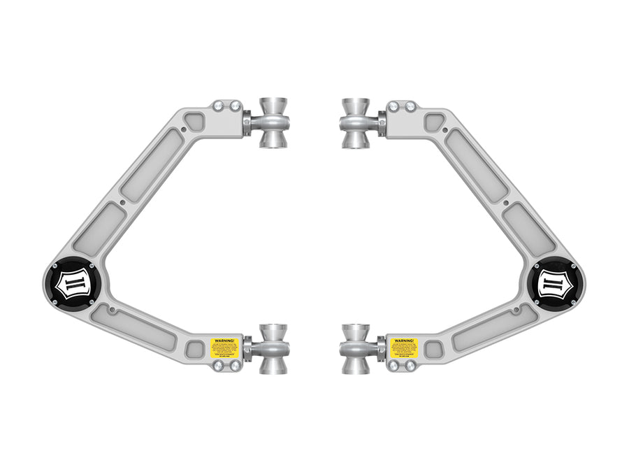 ICON 2023-2024 Chevrolet Colorado WT LT & Z71 Billet Upper Control Arms W/ Delta Joint PRO