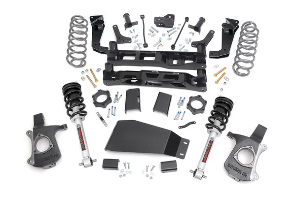 Rough Country - 7 Inch Lift Kit - N3 Struts - Chevy/GMC SUV 1500 2WD/4WD (2007-2014)