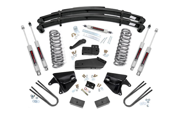 Rough Country - 6 Inch Lift Kit - RR Springs - Ford Bronco/F-150 4WD (1980-1996)