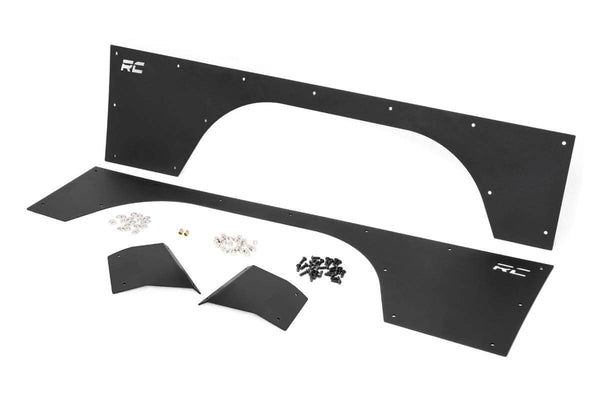 Rough Country - Fender & Quarter Panel Armor - Front - Combo - Jeep Cherokee XJ (84-96)