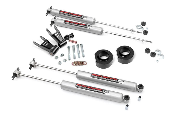 Rough Country - 1.5 Inch Lift Kit - Jeep Cherokee XJ 2WD/4WD (1984-2001)