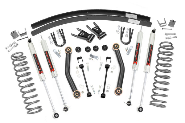 Rough Country - 4.5 Inch Lift Kit - M1 - Rear AAL - Jeep Cherokee XJ 2WD/4WD (1984-2001)