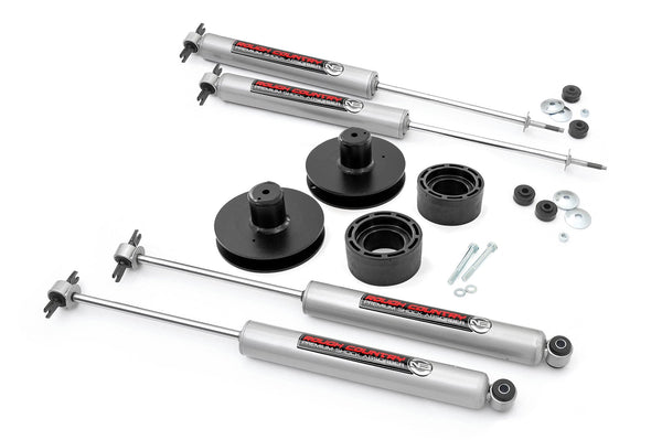 Rough Country - 2 Inch Lift Kit - N3 - Jeep Wrangler TJ (97-06)/Wrangler Unlimited (04-06)
