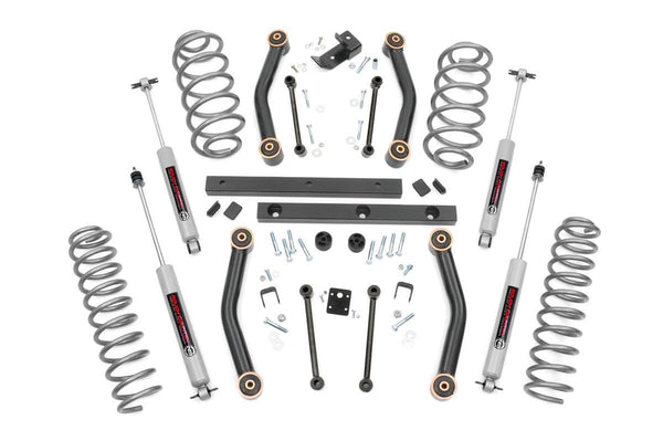 Rough Country - 4 Inch Lift Kit - Jeep Wrangler TJ 4WD (1997-2002)