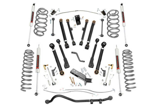 Rough Country - 4 Inch Lift Kit - X-Series - M1 - Jeep Wrangler TJ (97-06)/Wrangler Unlimited (04-06)