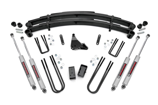 Rough Country - 4 Inch Lift Kit - Rear Blocks - Ford F-250/F-350 Super Duty 4WD (1999-2004)