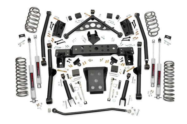 Rough Country - 4 Inch Lift Kit - Long Arm - Jeep Grand Cherokee WJ 4WD (1999-2004)