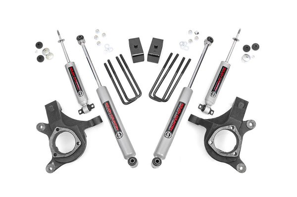 Rough Country - 3 Inch Lift Kit - Chevy Silverado & GMC Sierra 1500 2WD (1999-2006 & Classic)