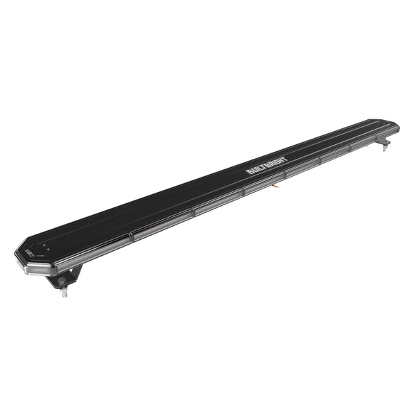 BUILTBRIGHT BB6105B Work Bar Strobe 51 Premium Strobe Light Bar 51 Inch Amber/White W/ Remote Control