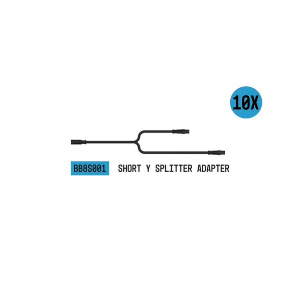 BUILTBRIGHT BB8S001X StrobeLink Y Splitter Adapter Short Bulk Pack