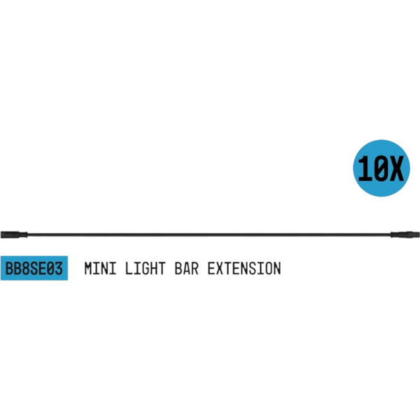 BUILTBRIGHT BB8SE03X StrobeLink Extension Harness Type C For Mini Bars Bulk Pack