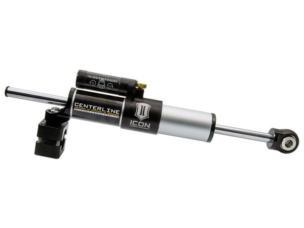 ICON 1997-2023 Nissan Patrol Y61 Centerline Steering Stabilizer Piggyback Reservoir Adjustable