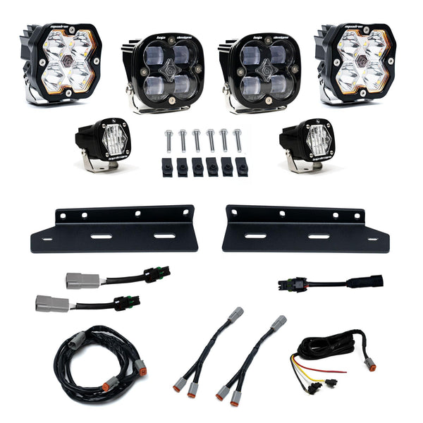 21-26 Ford Raptor Fog Pocket Kit Squadron SAE 2.0/S1 Clear SAE Fog