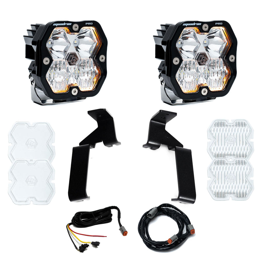 21-26 Ford Raptor A-Pillar Kit Squadron Pro 2.0 Clear DC
