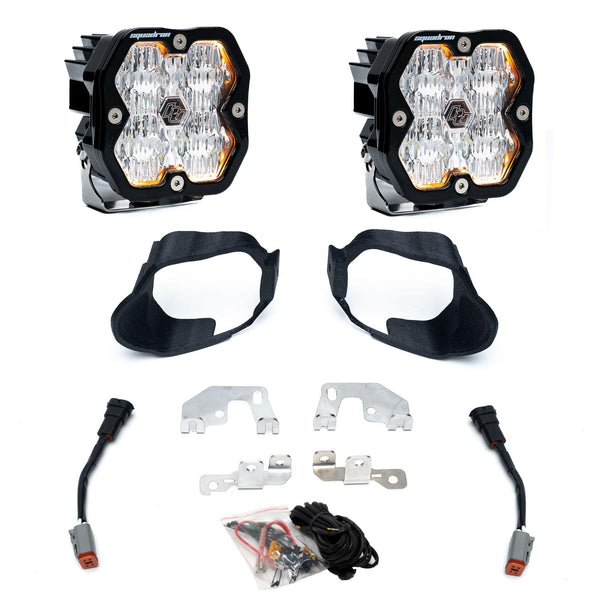 19-24 1500 Mercedes Sprinter Van 19-26 3500 19-26 2500 19-24 3500XD Fog Pocket Kit Squadron Sport 2.0 Clear WC