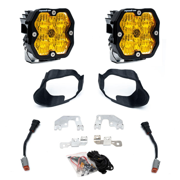 19-24 1500 Mercedes Sprinter Van 19-26 3500 19-26 2500 19-24 3500XD Fog Pocket Kit Squadron Sport 2.0 Baja Amber WC