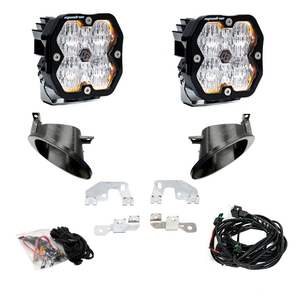 14-18 2500 Mercedes Sprinter Van 14-18 3500 Fog Pocket Kit Squadron Sport 2.0 Clear WC