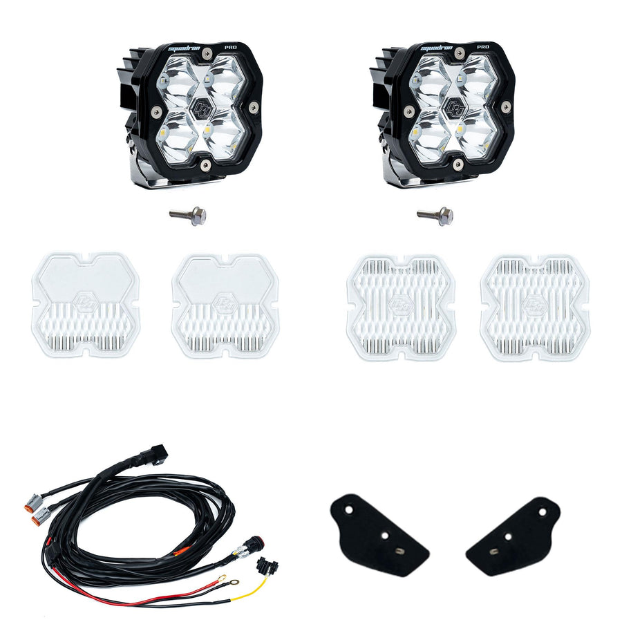 Ford Bronco (21-26) Bronco Raptor (22-26) A-Pillar Kit Toggle Squadron Pro 2.0 Clear Spot
