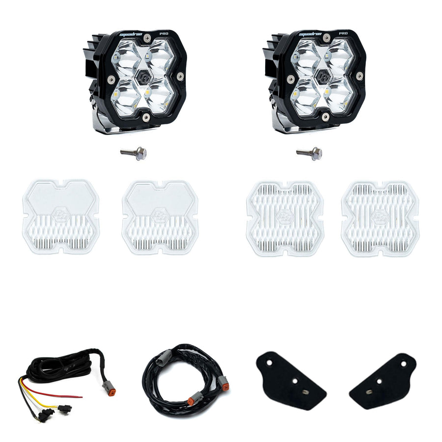 Ford Bronco (21-26) Bronco Raptor (22-26) A-Pillar Kit Upfitter Squadron Pro 2.0 Clear Spot