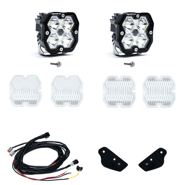 Ford Bronco (21-26) Bronco Raptor (22-26) A-Pillar Kit Toggle Squadron Sport 2.0 Clear Spot