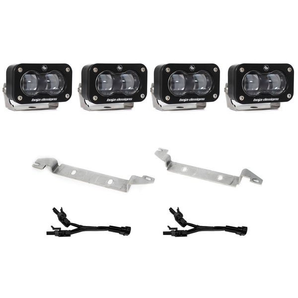 S2 SAE OEM Fog Light Replacement Kit - 2025-2026 Toyota 4Runner Non-TRD Pro (Clear)