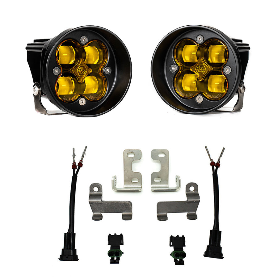 Squadron-R SAE Fog Pocket Kit - '10-24 4Runner; '12-23 Tacoma; '14-21 Tundra '23-On Sequoia (SAE Fog; Baja Amber)