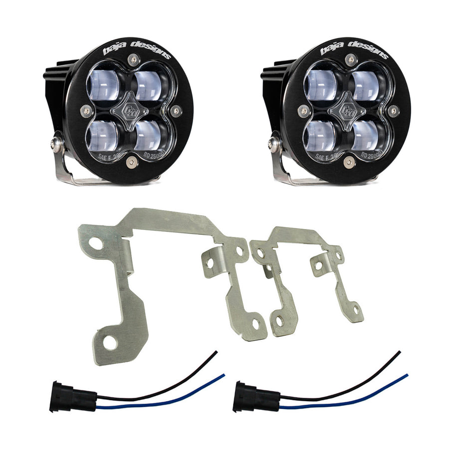 Squadron-R SAE Fog Pocket Kit - '14-17 Fiesta ST; '13-14 Focus ST; '13-16 Fusion; '15-17 Mustang; '15-16 Transit; '13-16 BRZ/Impreza; '13-19 Crosstrek; '14-18 Forrester '10-12 Legacy/Outback; '15-19 WRX/STI (SAE Fog; Clear)