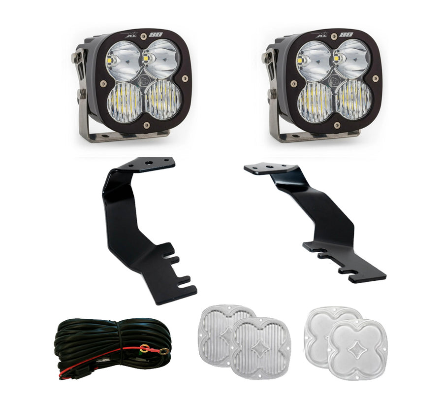 XL80 A-Pillar Kit - '22-26 Tundra '23-26 Sequoia (Driving/Combo; Clear)