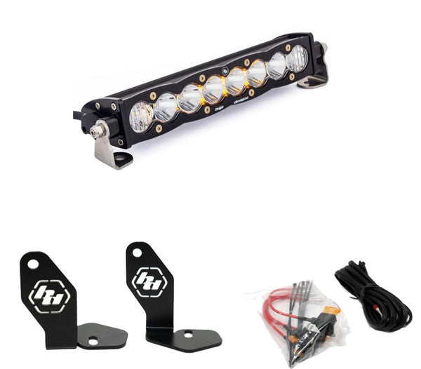 Polaris RZR Pro R S8 10" Hood Mount Kit Clear