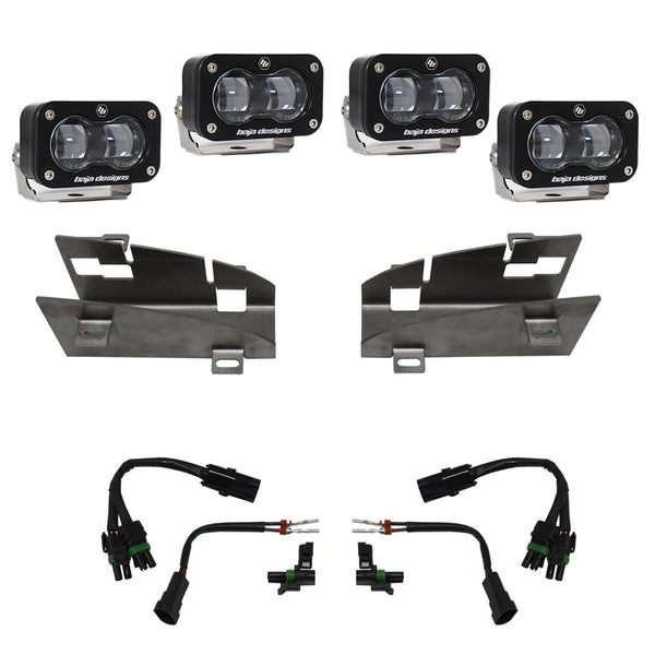 Dodge Ram Rebel/TRX (19-24) Dual S2 SAE Fog Pocket Kit