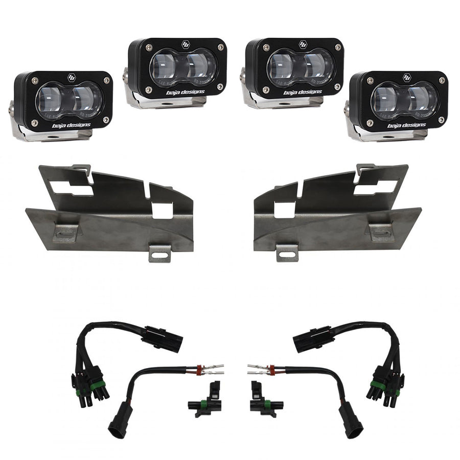 Dodge Ram Rebel/TRX (19-24) Dual S2 SAE Fog Pocket Kit