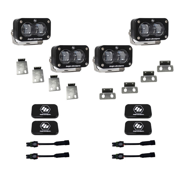 S2 SAE Fog Pocket Kits - Ford '21-26 F-150 Raptor '24-26 F-150 Raptor 37/R