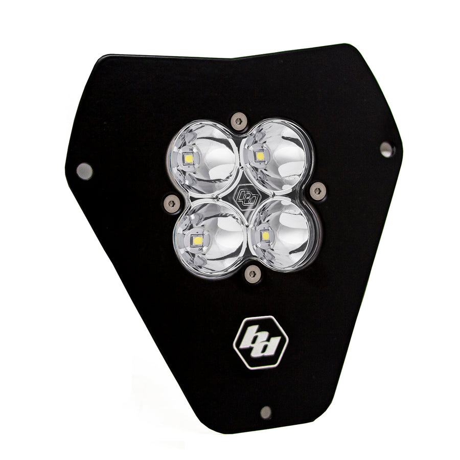Squadron Sport (A/C) Headlight Kit - '08-09 200 XC; '08-12 200 XC-W/250 SX/XC; '08-10 250 XC-F/XCF-W; '08-12 250 XC-W/300 XC/XC-W; '09-11 400 XC-W; '08-11 450 EXC-R; '08-12 450 XC-F/XC-W; '08-11 530 EXC-R/530 XC-W (Spot; Clear)