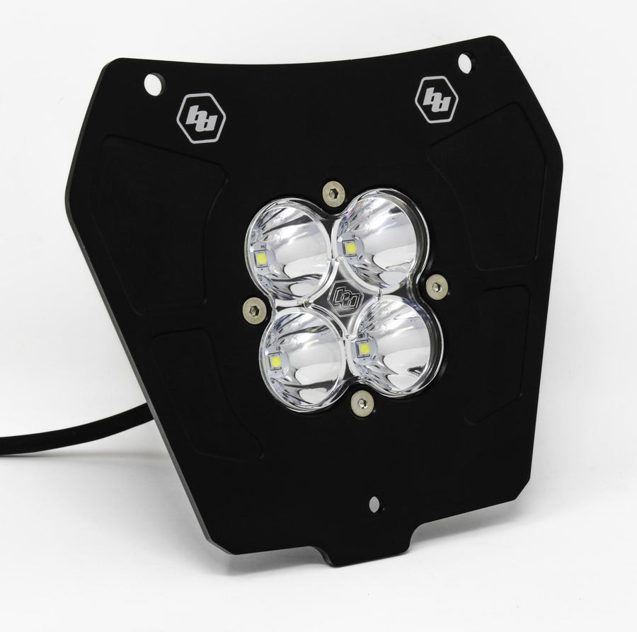 Squadron Sport (D/C) Headlight Kit - '14-16 250 SX-F/250 XC-F/250 XCF-W/350 SX-F/350 XC-F/350 XCF-W; '14-16 450 XC-W/500 XC-W (Spot; Clear)