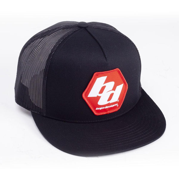 Baja Designs Snapback Trucker Hat (Black)