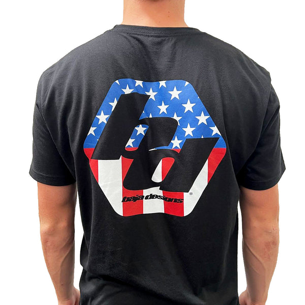 Baja Designs Freedom Mens T-Shirt (Size S; Black)