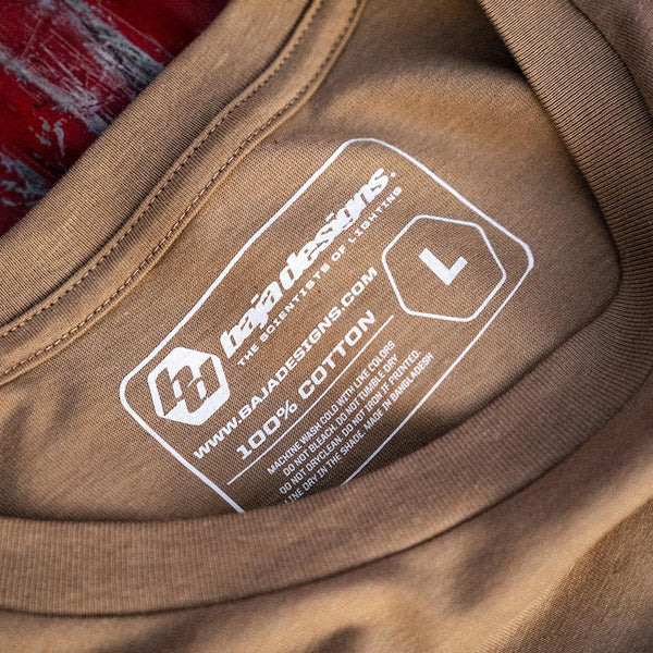 Baja Designs Explorer T-Shirt (Size XXL; Sand)